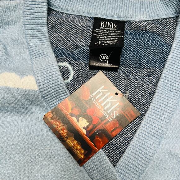Studio Ghibli Kiki's Delivery Service Scenic Cardigan Kiki - Picture 5 of 6